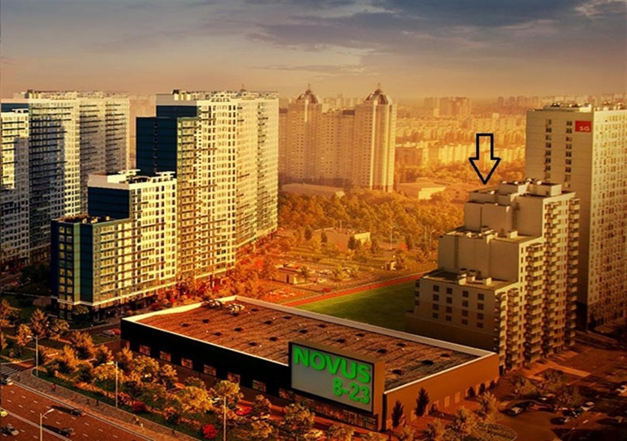 Посуточная Аренда Квартиры М. Левобережная Kiev Exteriör bild